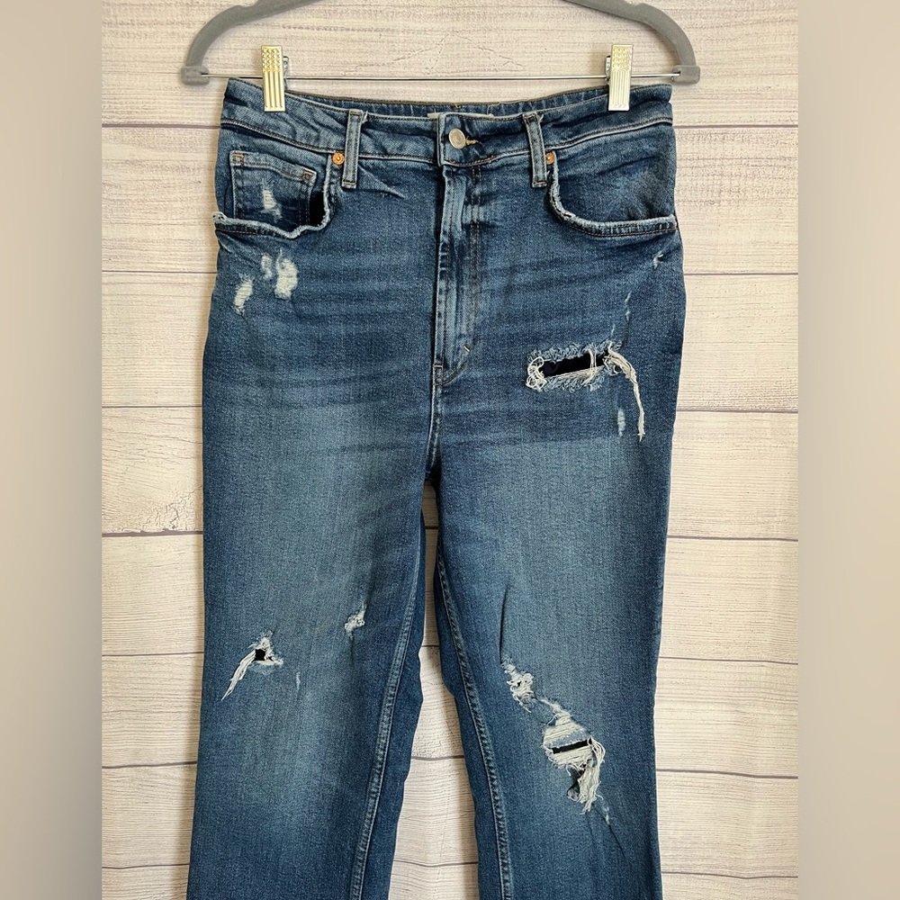 We The Free | Women’s Ankle Cropped Jeans Distressed Style - Picture 2 of 7